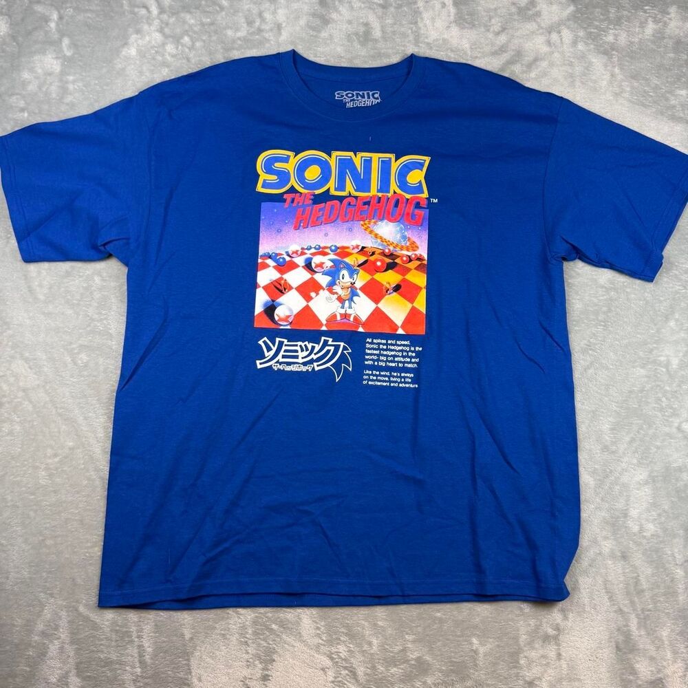 Sega Men's Blue T-shirt